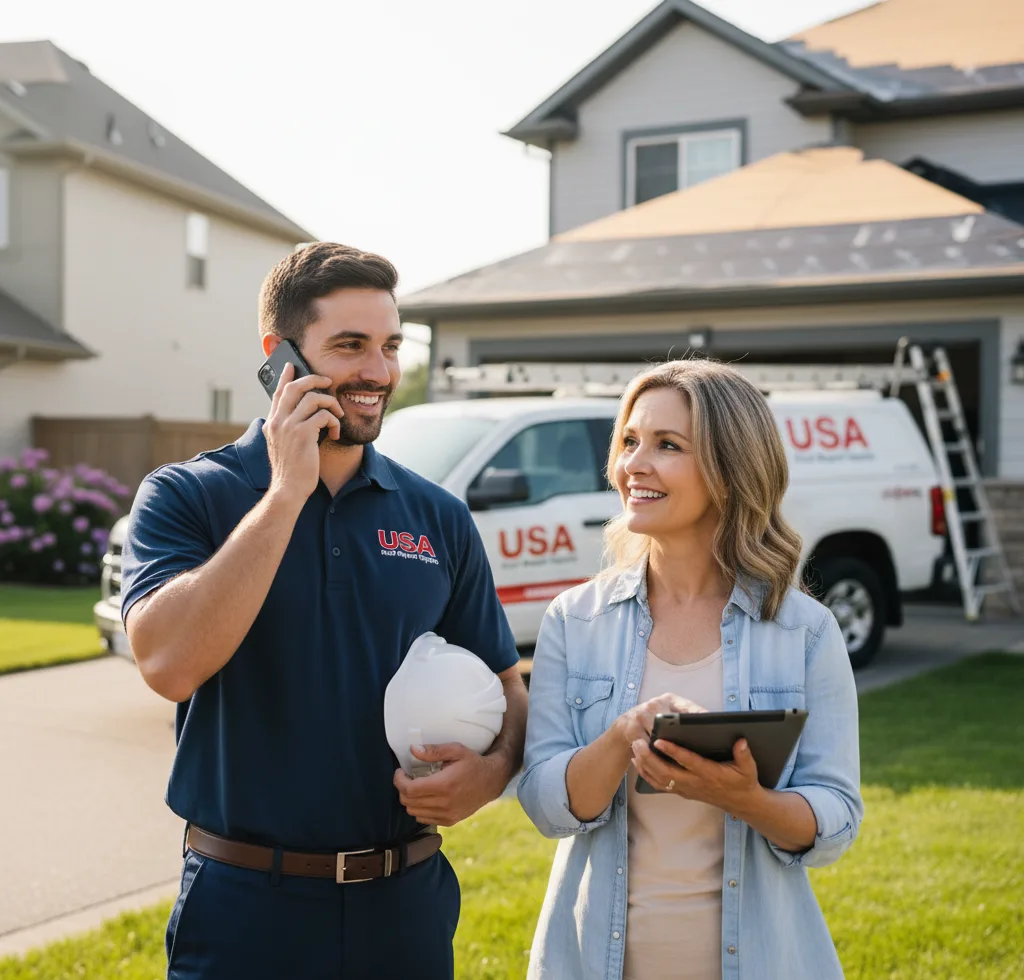 USA Roof Repair Experts customer support in Lewisburg
